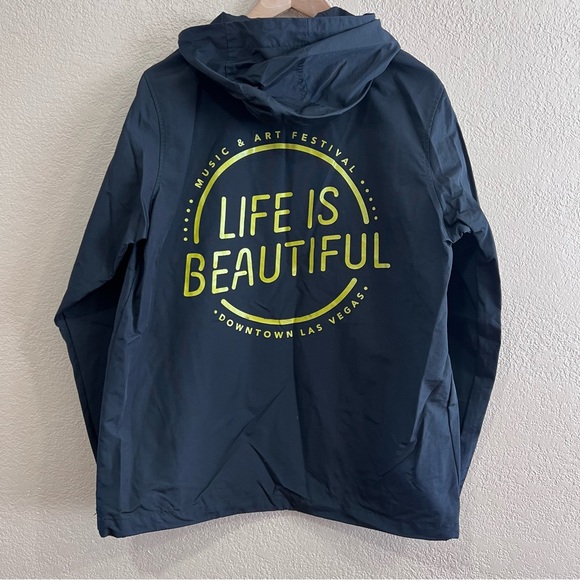 Life is Beautiful Music and Art Festival Jacket Size Small - Picture 4 of 6